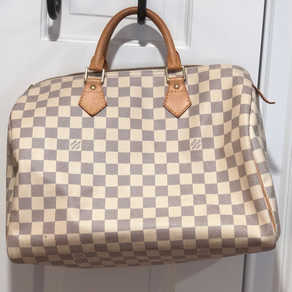 Louis Vuitton Speedy 30 in Damier Azur